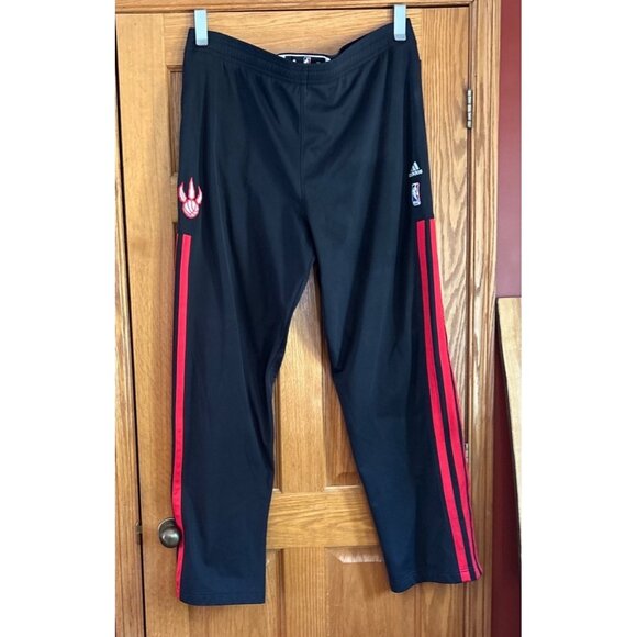 Adidas NBA Toronto Raptors Game Used Pants Tearaway 2XL+2 Black 2013 Basketball - Picture 3 of 15